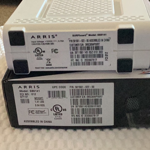 ARRIS SB6141 Surfboard Cable Modem - Picture 3 of 8